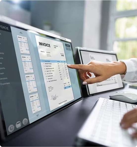 Digital invoicing System Interface